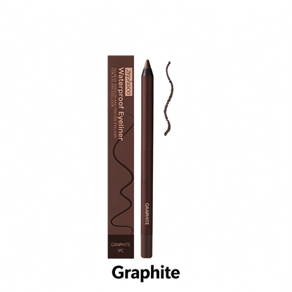 Eyeliner Pencil, 24 HR Waterproof Eyeliner Duo Sharpenable Eye Pencil