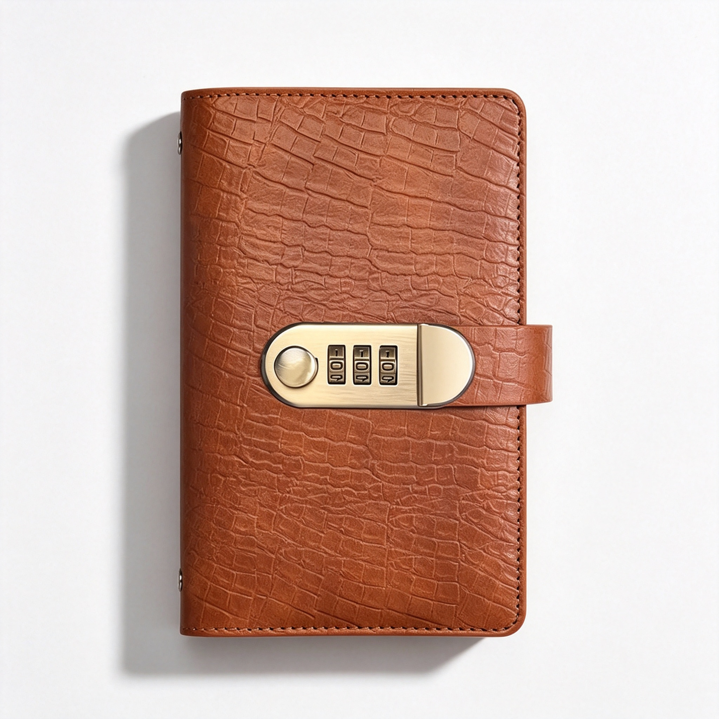 Banknote Collection Album With Combination Lock - Made Of Premium PU Leather