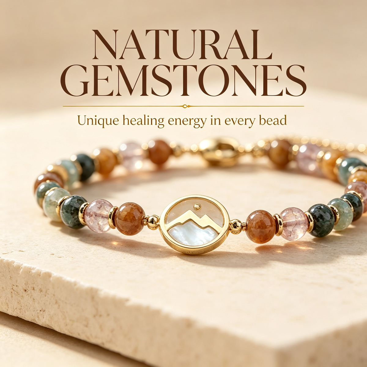Golden Mustard Seed Bracelet For Women - Inspirational Religious Gift