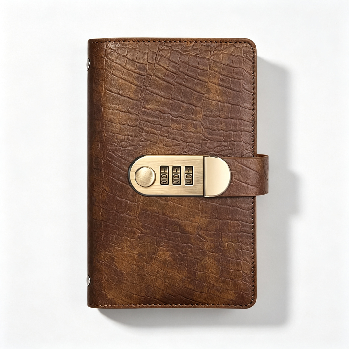 Banknote Collection Album With Combination Lock - Made Of Premium PU Leather