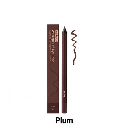 Eyeliner Pencil, 24 HR Waterproof Eyeliner Duo Sharpenable Eye Pencil