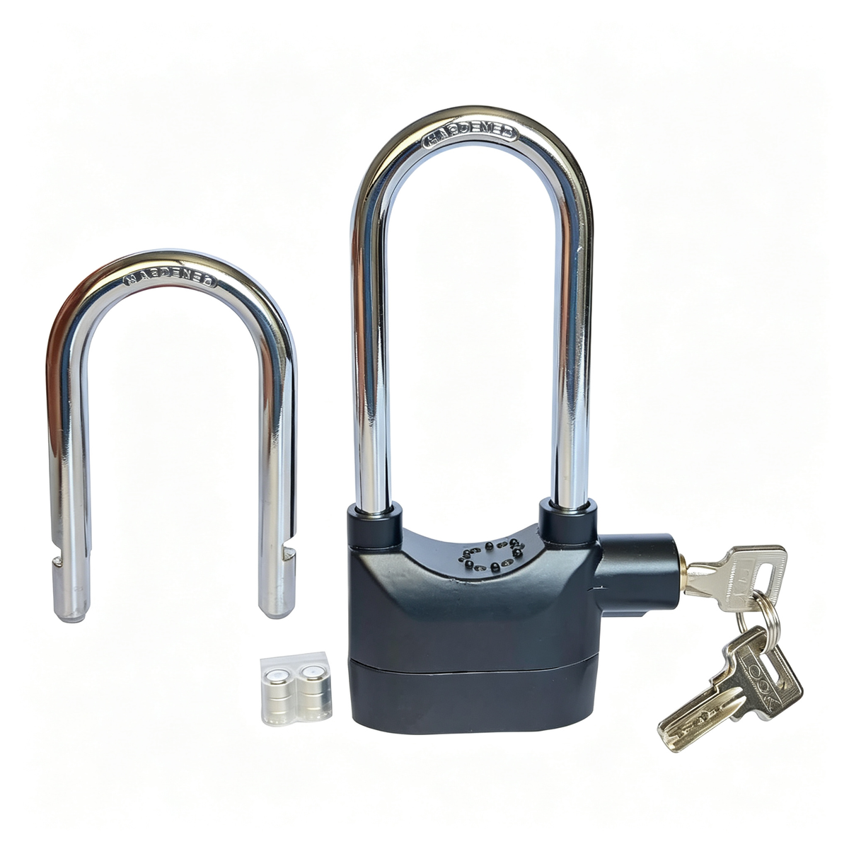 High Security Keyed Padlock  Movement & Shock Sensor