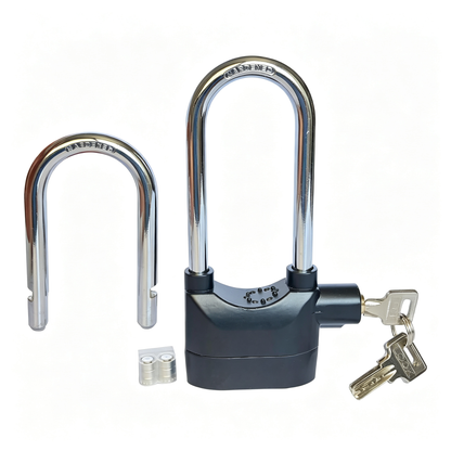High Security Keyed Padlock  Movement & Shock Sensor
