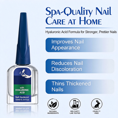 12ml Steel Nail Strengthener - Nail Aid Manicure for Soft, Brittle Nails