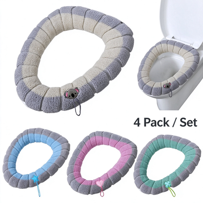 2026 New Lightweight Washable Soft Toilet Seat Cushion-4 Pack