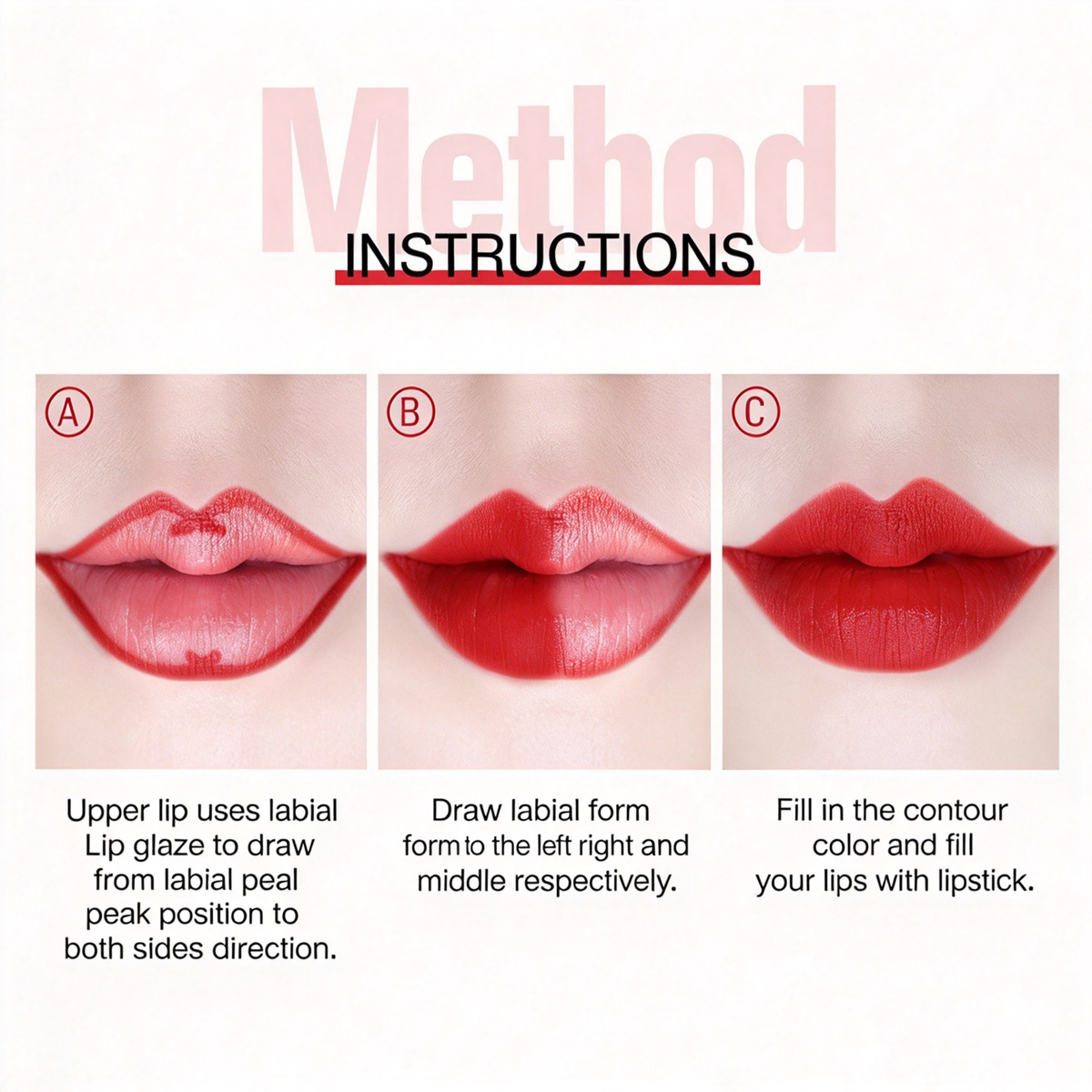 3 Pcs Double Ended Lip Gloss Lipsticks Set Makeup- Matte Long Lasting Waterproof