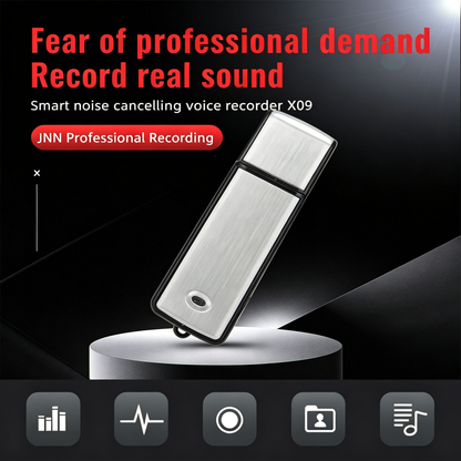 2-in-1 USB Flash Drive Portable Voice Recorder