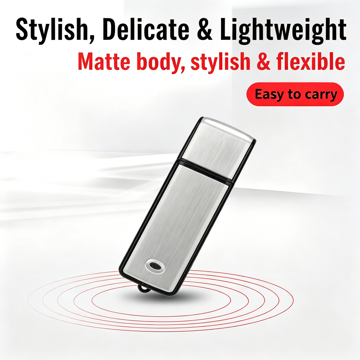 2-in-1 USB Flash Drive Portable Voice Recorder