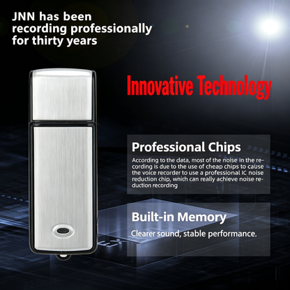 2-in-1 USB Flash Drive Portable Voice Recorder