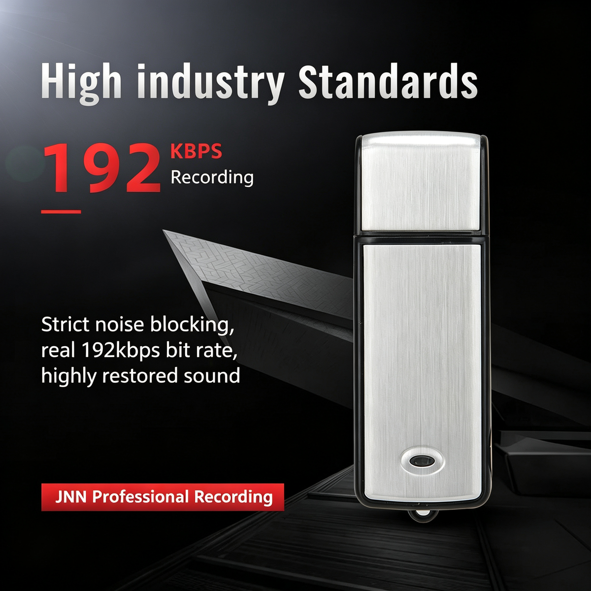 2-in-1 USB Flash Drive Portable Voice Recorder