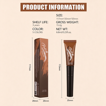 Eyebrow Gel Peel Off, Temporary Eyebrow Gel, Waterproof Brow Gel