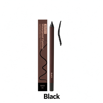 Eyeliner Pencil, 24 HR Waterproof Eyeliner Duo Sharpenable Eye Pencil