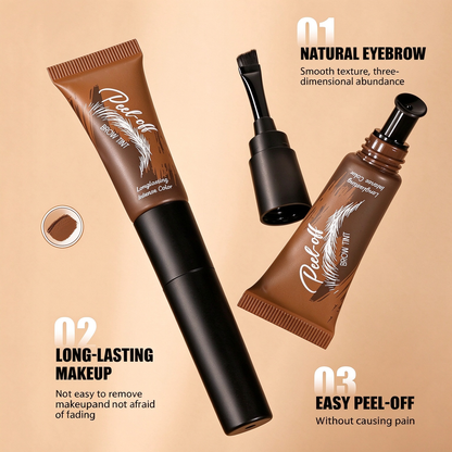 Eyebrow Gel Peel Off, Temporary Eyebrow Gel, Waterproof Brow Gel