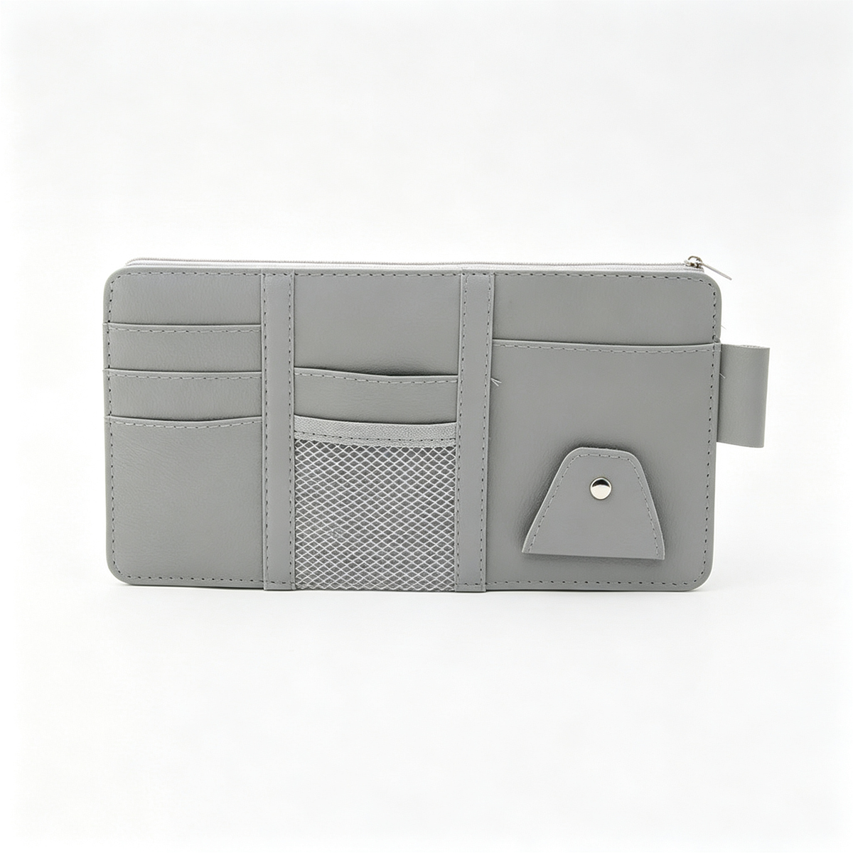 Car Sun Visor Organizer, Auto Car Interior Leather Accessories Storage Pocket