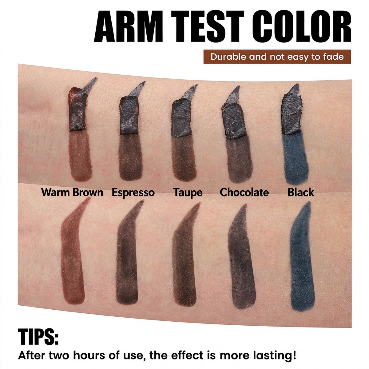 Eyebrow Gel Peel Off, Temporary Eyebrow Gel, Waterproof Brow Gel