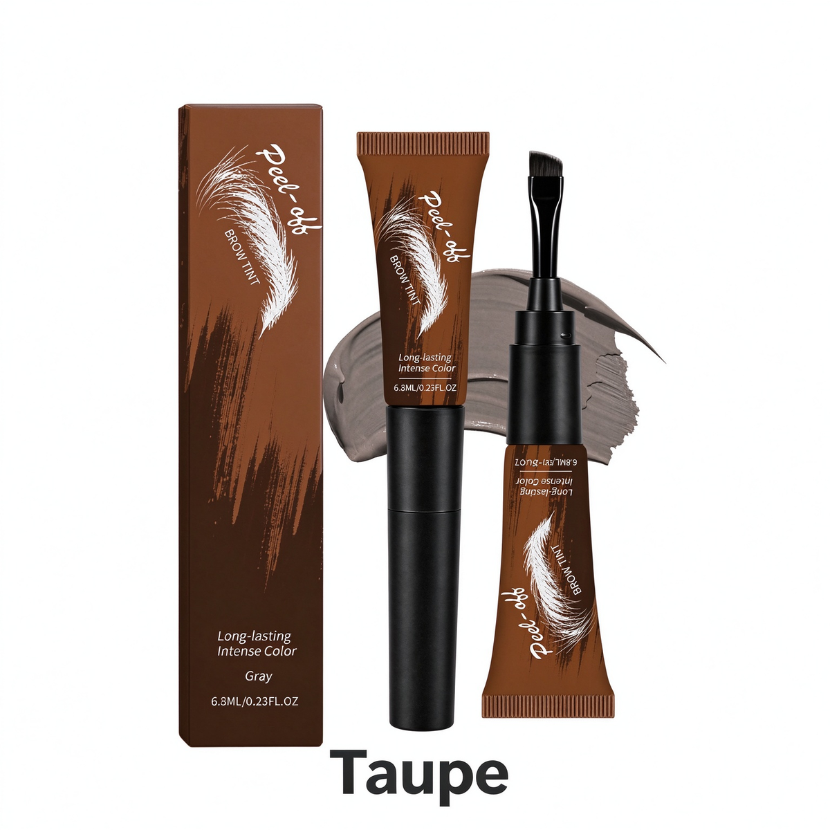 Eyebrow Gel Peel Off, Temporary Eyebrow Gel, Waterproof Brow Gel