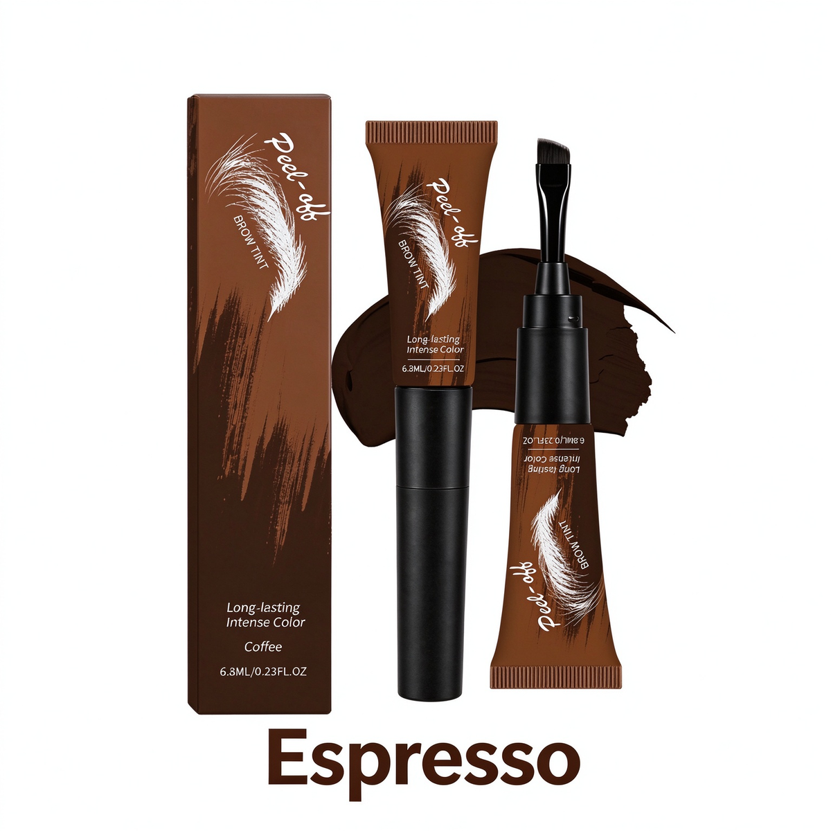 Eyebrow Gel Peel Off, Temporary Eyebrow Gel, Waterproof Brow Gel