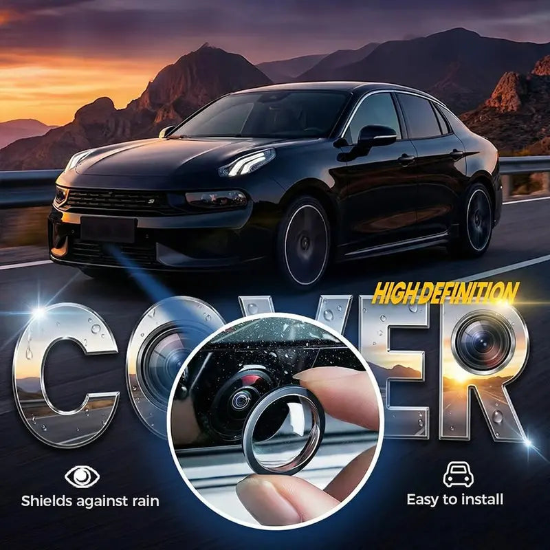 8Pcs Car Camera Lens Protector,  Anti-Scratch Waterproof