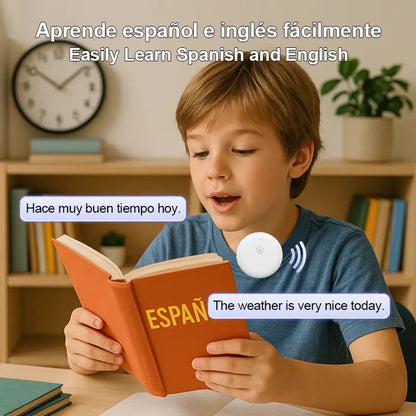 Portable Wireless AI Language Translator - Supports 139 Languages