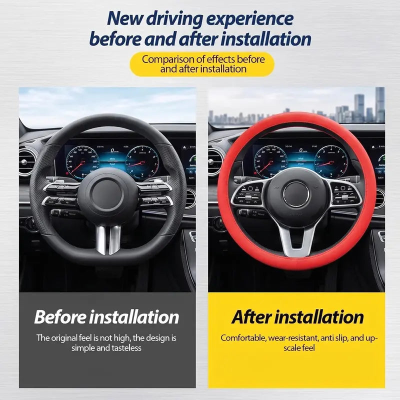 Universal Silicone Car Steering Wheel Cover
