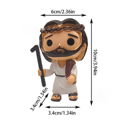Living Gospel Collection Jesus Figurine 5 Styles of Jesus Ornaments Christian Gift Christmas Gift