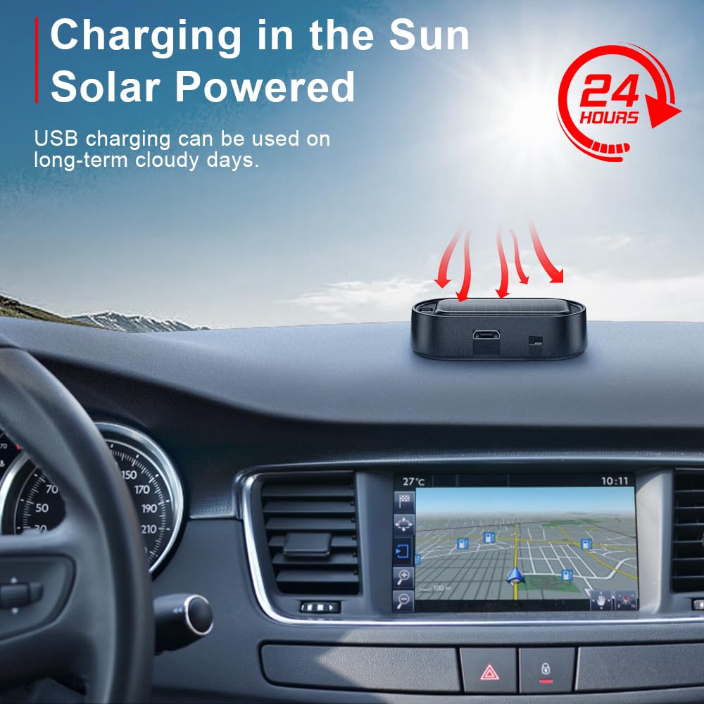 Car Solar Power Simulated Dummy Alarm