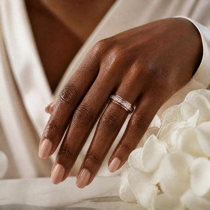 Titanium Fidget Rings for Women Anxiety Relasing